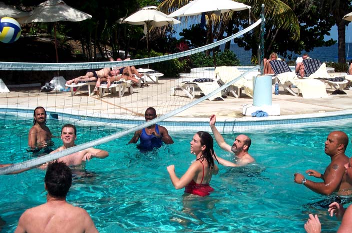 Paul, Alan Volleyball