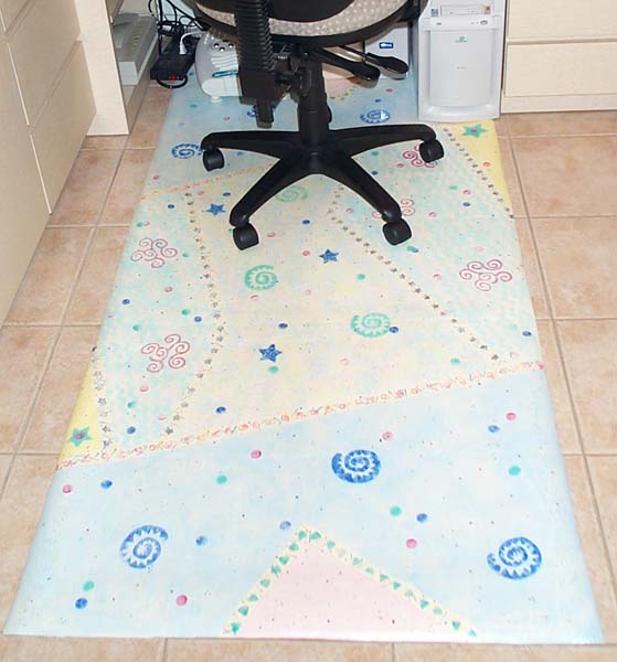 computer floor cloth